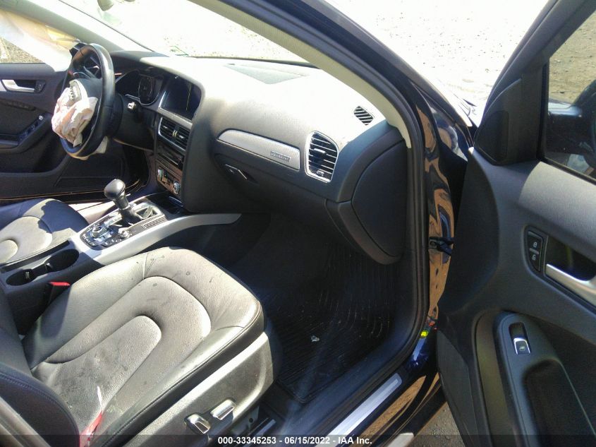 2013 AUDI A4 PREMIUM PLUS WAUFFAFL7DN006304