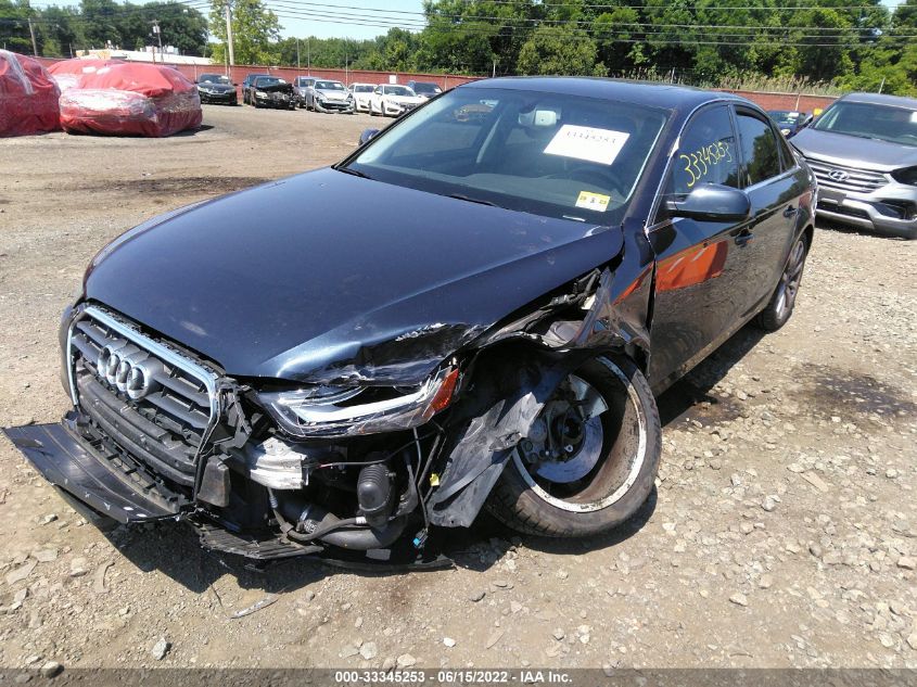 2013 AUDI A4 PREMIUM PLUS WAUFFAFL7DN006304