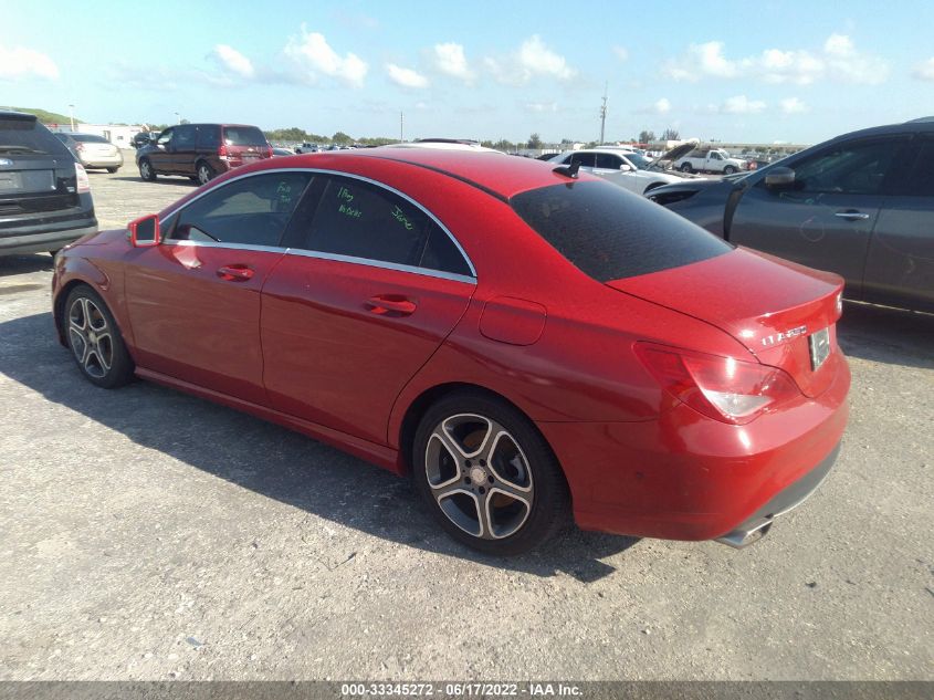 2014 MERCEDES-BENZ CLA-CLASS CLA 250 WDDSJ4EB3EN079185