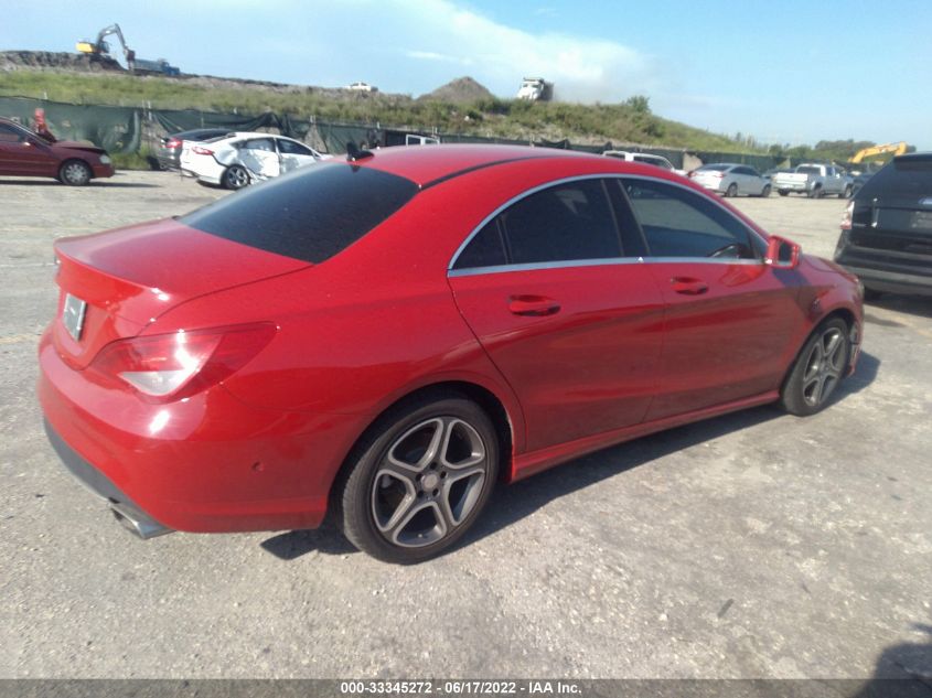 2014 MERCEDES-BENZ CLA-CLASS CLA 250 WDDSJ4EB3EN079185