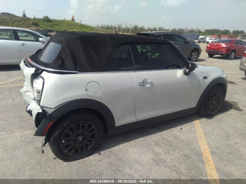 2021 MINI CONVERTIBLE COOPER WMWWJ3C04M3M12699