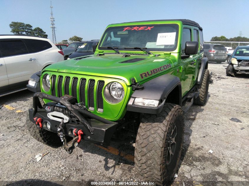 2019 JEEP WRANGLER UNLIMITED RUBICON 1C4HJXFN6KW552016
