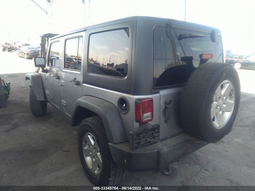 2016 JEEP WRANGLER UNLIMITED SPORT 1C4HJWDG4GL113694