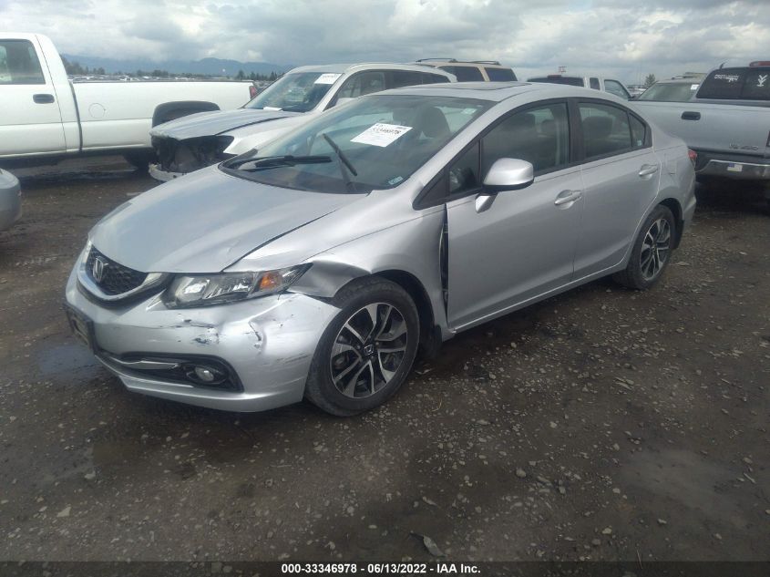 2013 HONDA CIVIC SDN EX-L 2HGFB2F97DH518499
