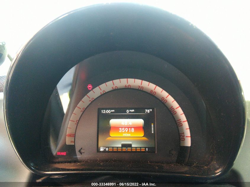 2016 SMART FORTWO PASSION/PURE/PRIME/PROXY WMEFJ5DA6GK049016