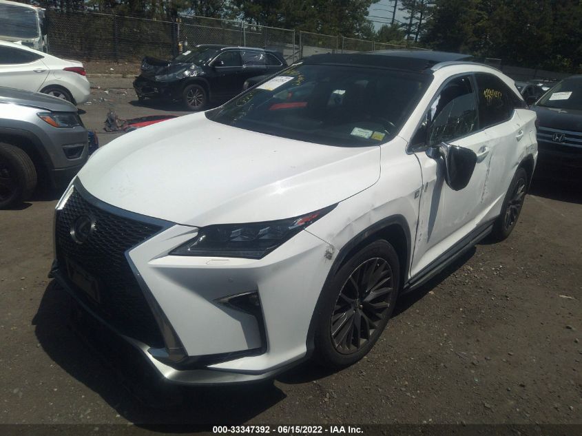2017 LEXUS RX RX 350 2T2BZMCA9HC090658