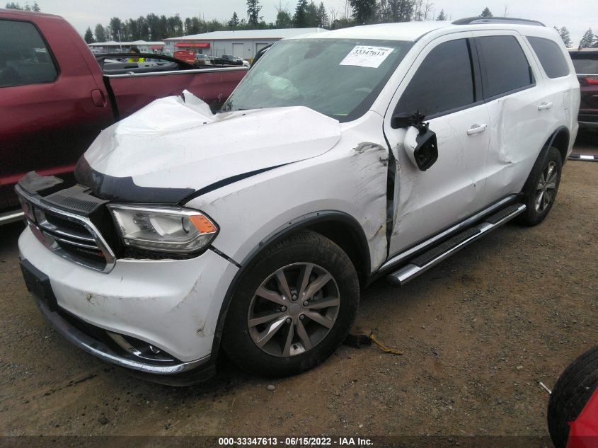 2016 DODGE DURANGO LIMITED 1C4RDJDG8GC484971