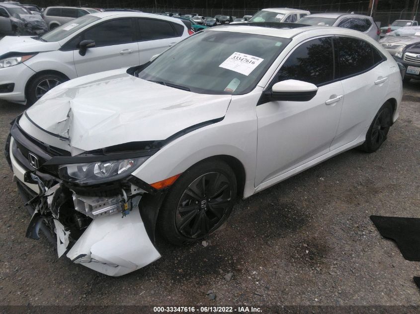 2019 HONDA CIVIC HATCHBACK EX SHHFK7H64KU418148