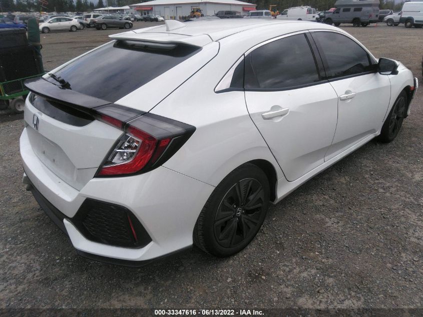 2019 HONDA CIVIC HATCHBACK EX SHHFK7H64KU418148