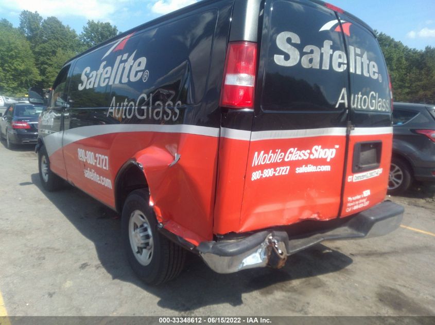 2016 CHEVROLET EXPRESS CARGO VAN 1GCWGAFF2G1148324