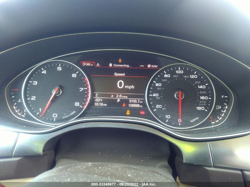 2014 AUDI A7 3.0 PREMIUM PLUS WAUWGAFC6EN064225