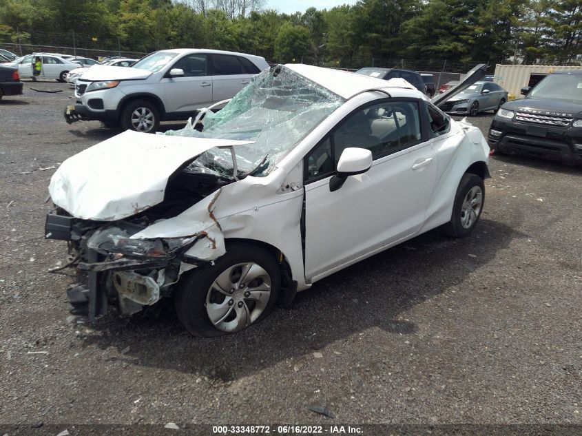 2013 HONDA CIVIC CPE LX 2HGFG3B54DH516526