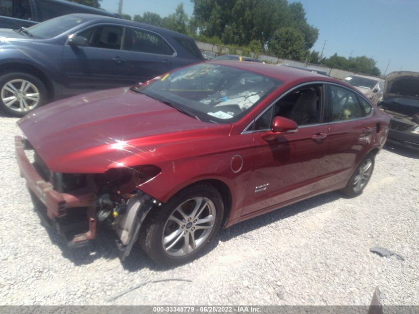 2016 FORD FUSION ENERGI TITANIUM 3FA6P0SU6GR189596
