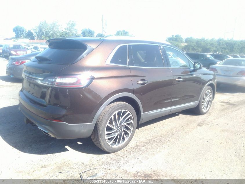 2019 LINCOLN NAUTILUS RESERVE 2LMPJ8L99KBL34971