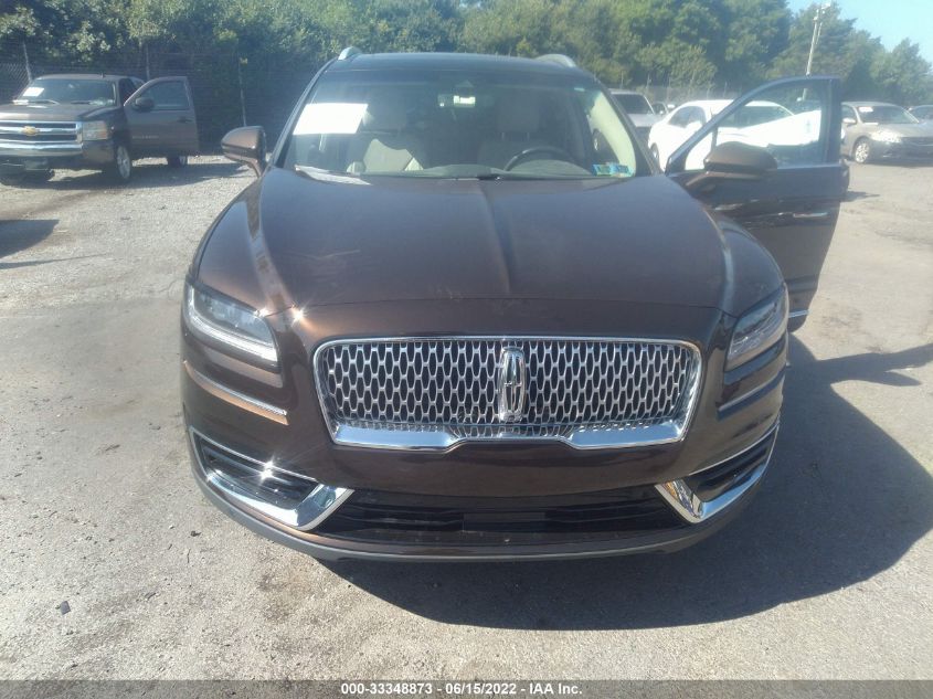 2019 LINCOLN NAUTILUS RESERVE 2LMPJ8L99KBL34971