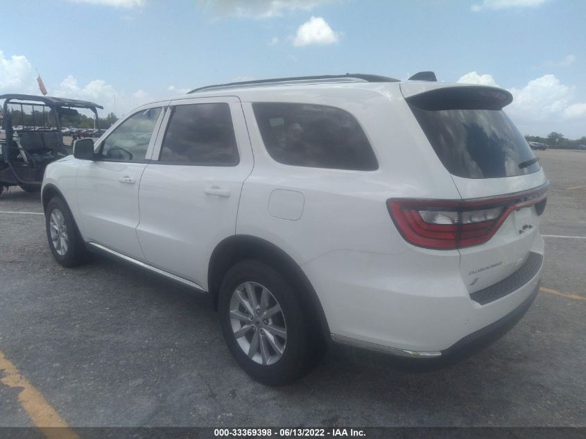2021 DODGE DURANGO SXT PLUS 1C4RDJAG5MC863085
