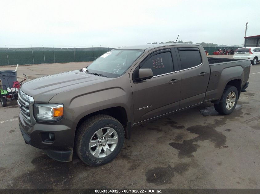 2015 GMC CANYON 4WD SLE 1GTG6BE35F1173737