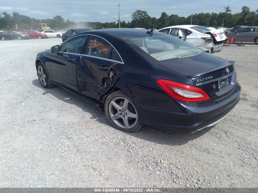 2014 MERCEDES-BENZ CLS-CLASS CLS 550 WDDLJ9BB3EA123764