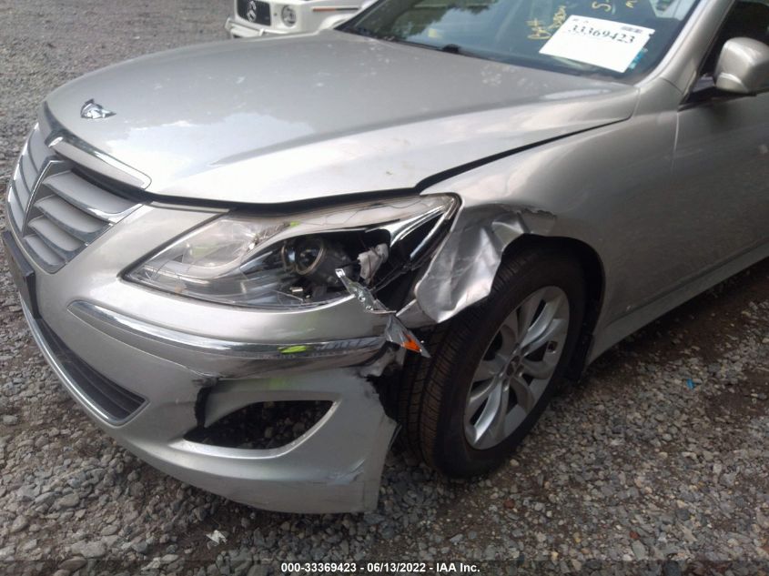2013 HYUNDAI GENESIS 3.8L KMHGC4DD8DU244595