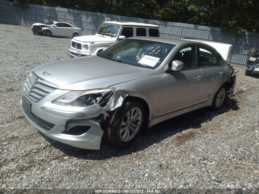 2013 HYUNDAI GENESIS 3.8L KMHGC4DD8DU244595