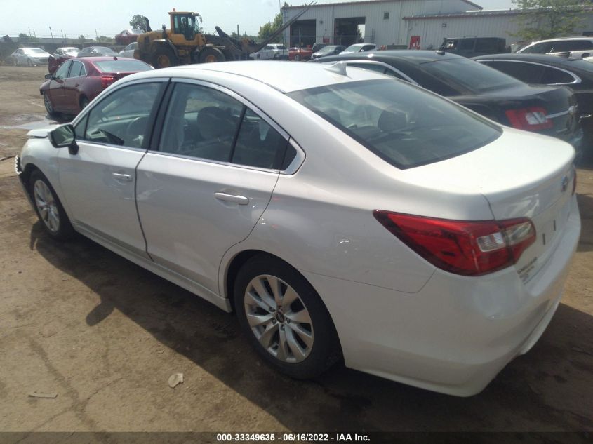 2017 SUBARU LEGACY PREMIUM 4S3BNAC65H3019153
