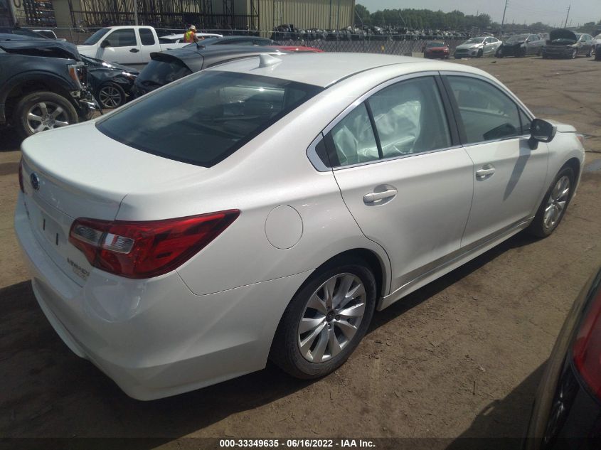 2017 SUBARU LEGACY PREMIUM 4S3BNAC65H3019153