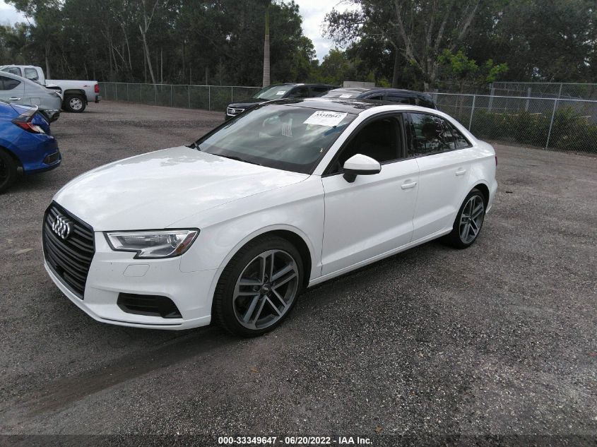 2020 AUDI A3 SEDAN PREMIUM WAUAUGFF0LA027787