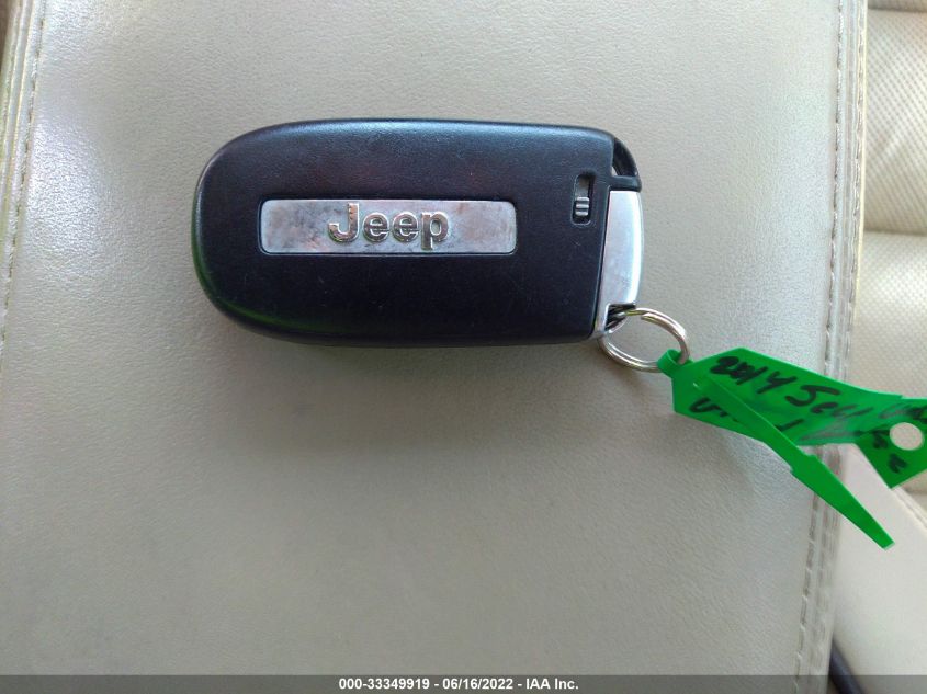 2014 JEEP GRAND CHEROKEE OVERLAND 1C4RJECG1EC164406