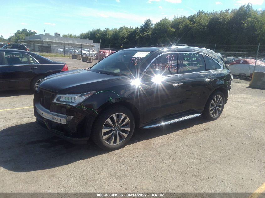 2014 ACURA MDX TECH/ENTERTAINMENT PKG 5FRYD4H6XEB046871