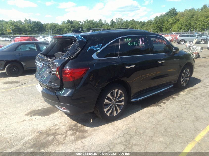 2014 ACURA MDX TECH/ENTERTAINMENT PKG 5FRYD4H6XEB046871