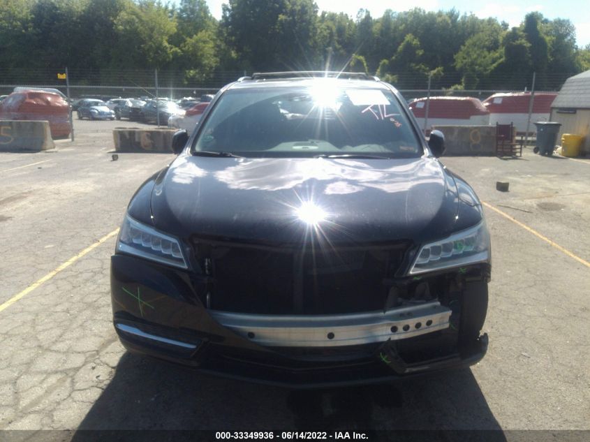 2014 ACURA MDX TECH/ENTERTAINMENT PKG 5FRYD4H6XEB046871
