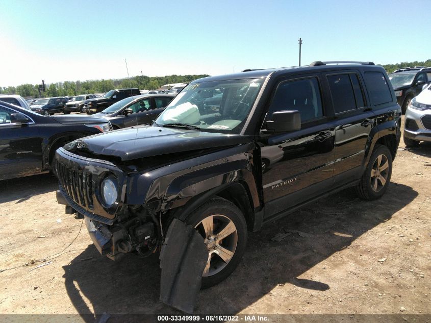 2017 JEEP PATRIOT HIGH ALTITUDE 1C4NJRFB7HD172367