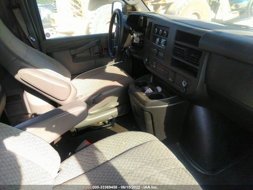 2019 CHEVROLET EXPRESS PASSENGER LT 1GAZGPFG7K1172855