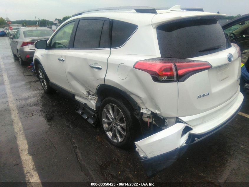 2017 TOYOTA RAV4 HYBRID LIMITED JTMDJREV4HD146879