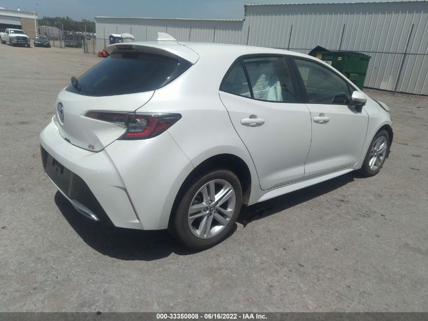 2020 TOYOTA COROLLA HATCHBACK SE/XSE/NIGHTSHADE JTND4RBE5L3078078