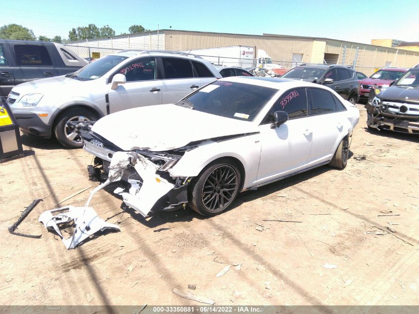 2018 AUDI A4 PREMIUM PLUS WAUENAF43JA214576