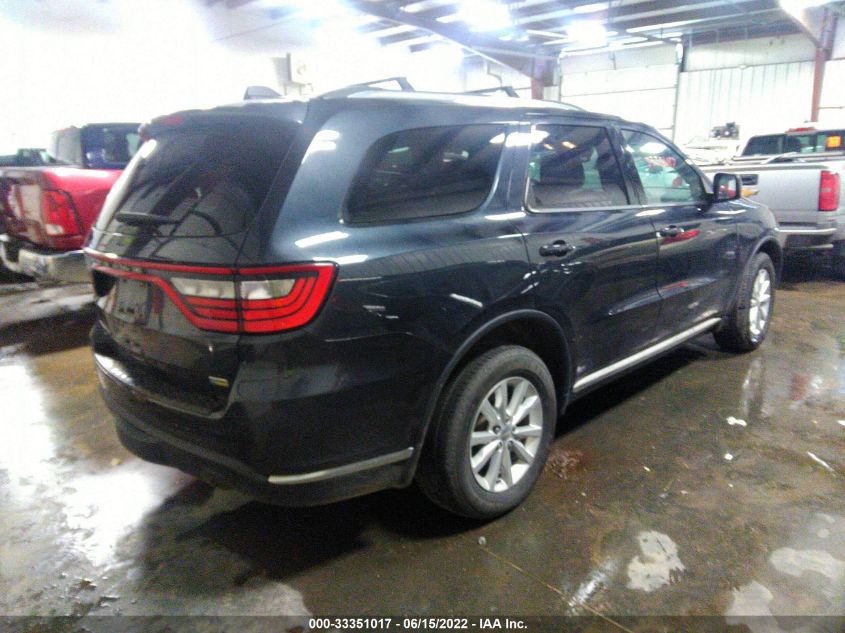 2014 DODGE DURANGO SXT 1C4RDJAG5EC365258