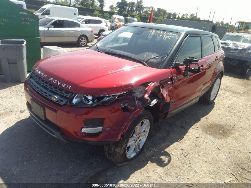 2015 LAND ROVER RANGE ROVER EVOQUE PURE PLUS SALVP2BG9FH045576