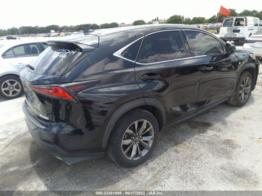 2018 LEXUS NX NX 300 JTJYARBZ2J2105299
