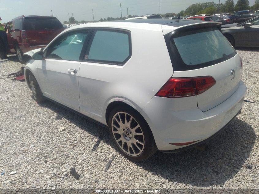 2016 VOLKSWAGEN GOLF GTI S 3VWYT7AU8GM049195