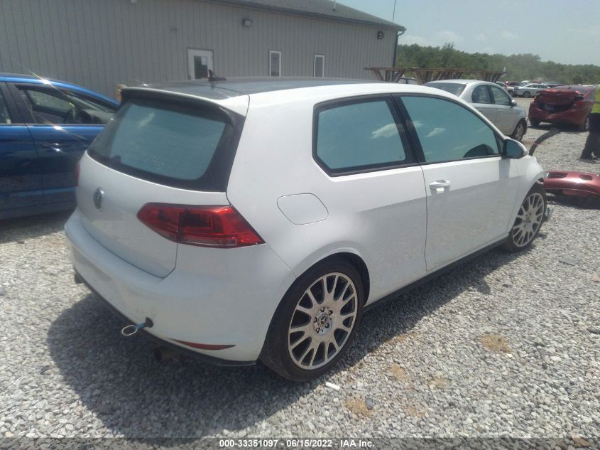 2016 VOLKSWAGEN GOLF GTI S 3VWYT7AU8GM049195