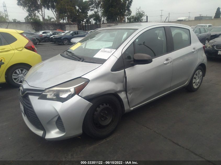 2015 TOYOTA YARIS VNKKTUD31FA042117
