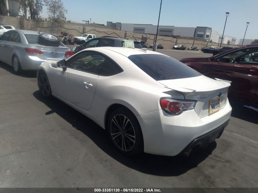 2015 SUBARU BRZ LIMITED JF1ZCAC13F8604408