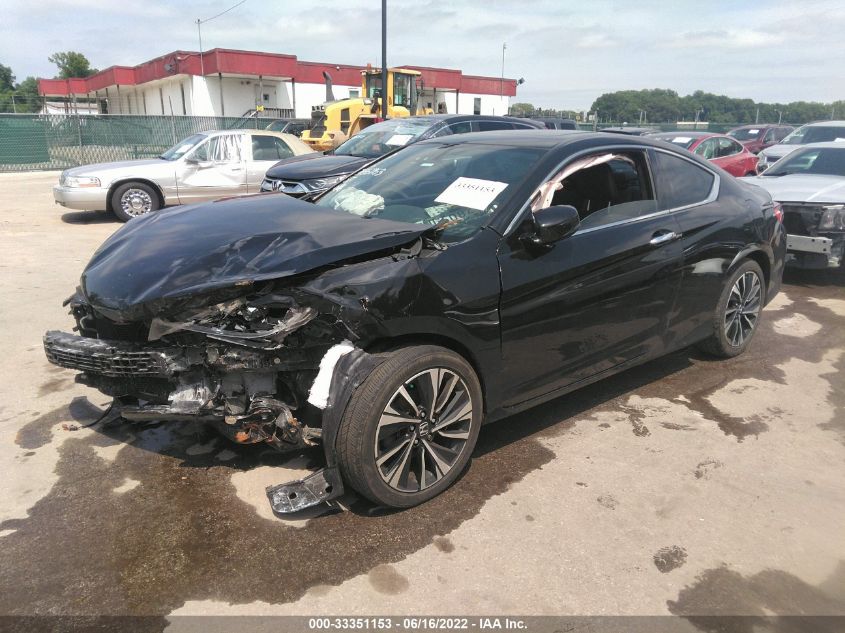 2017 HONDA ACCORD COUPE EX-L V6 1HGCT2A86HA006574
