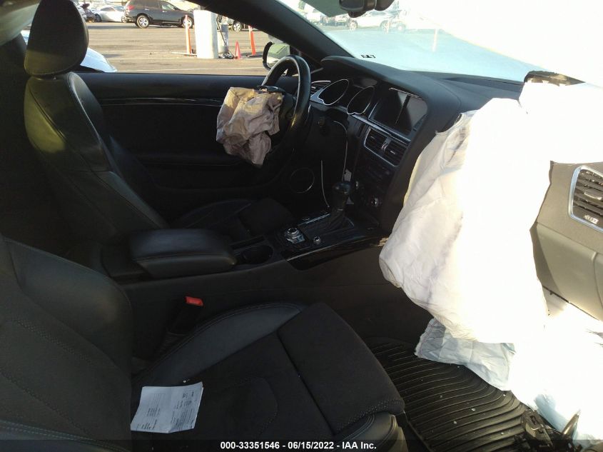 2015 AUDI A5 PREMIUM PLUS WAUMFAFR6FA019034