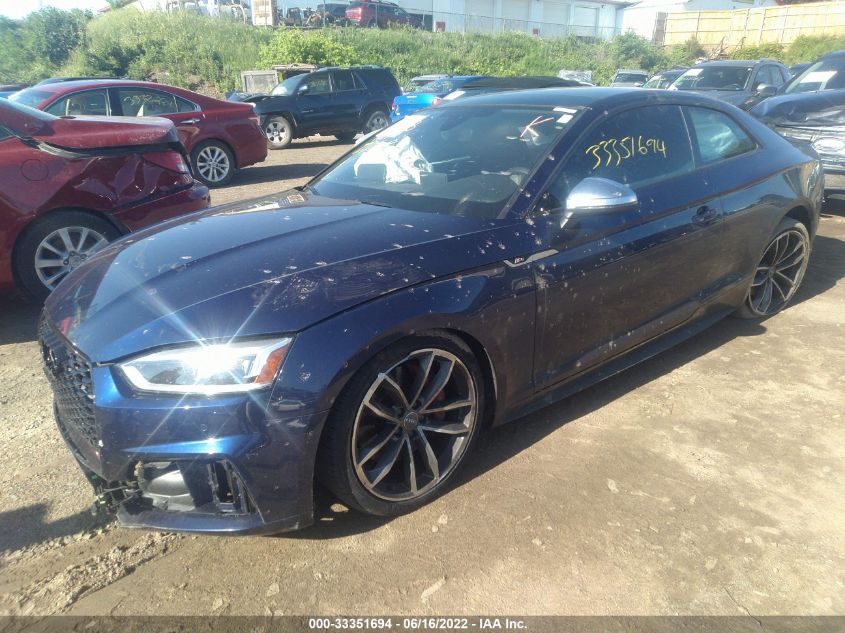 2018 AUDI S5 COUPE PREMIUM PLUS WAUP4AF59JA010241