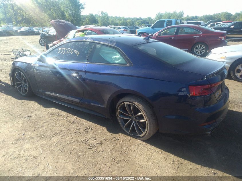 2018 AUDI S5 COUPE PREMIUM PLUS WAUP4AF59JA010241