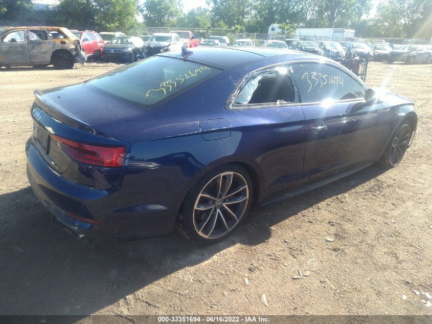 2018 AUDI S5 COUPE PREMIUM PLUS WAUP4AF59JA010241