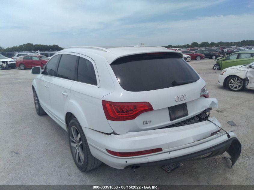2013 AUDI Q7 3.0T PREMIUM PLUS WA1LGAFE1DD003340