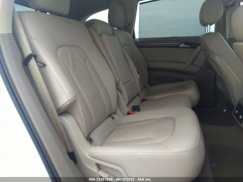 2013 AUDI Q7 3.0T PREMIUM PLUS WA1LGAFE1DD003340